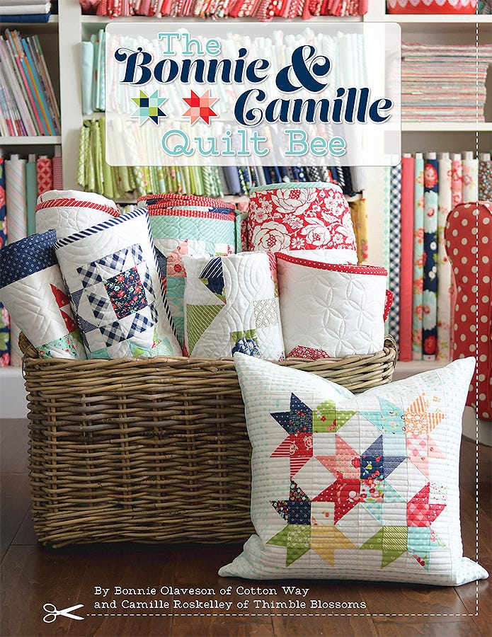 PATTERN BOOK, The Bonnie & Camille Quilt Bee & Cross Stitch