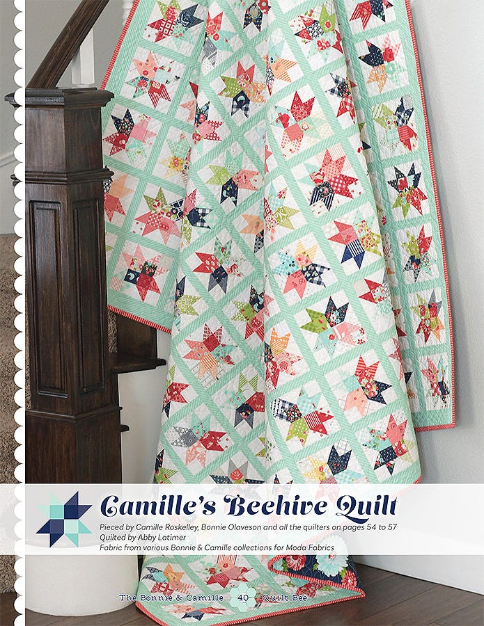 PATTERN BOOK, The Bonnie & Camille Quilt Bee & Cross Stitch