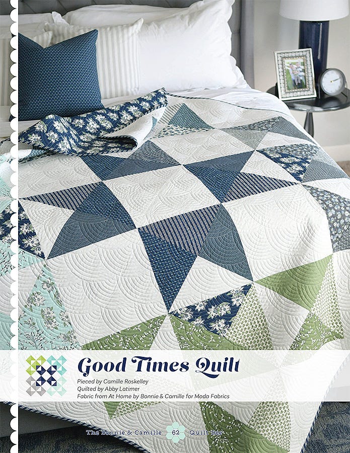 PATTERN BOOK, The Bonnie & Camille Quilt Bee