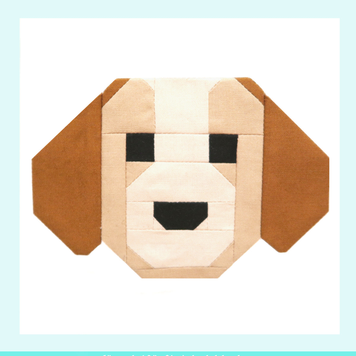 Pattern, Beagle Dog Quilt Block by Burlap and Blossom (digital downloa – The Singer Featherweight Shop pattern-beagle-dog-quilt-block-by-burlap-and-blossom-digital-downloa-the-singer-featherweight-shop