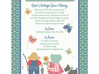 Load image into Gallery viewer, Sew Simple Shapes, BEE VINTAGE by Lori Holt