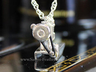Load image into Gallery viewer, Jewelry, Singer Featherweight 221 Sterling Silver, NECKLACE