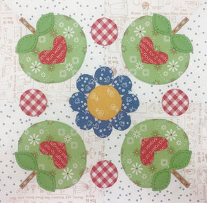 Sew Simple Shapes, SEW CHERRY FRUIT SALAD by Lori Holt of Bee in My Bonnet