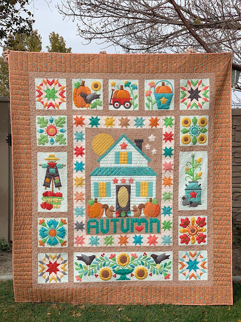 Sew Simple Shapes, AUTUMN LOVE by Lori Holt of Bee in My