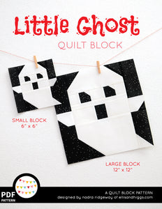 Pattern, Ghost Quilt Block by Ellis & Higgs (digital download)