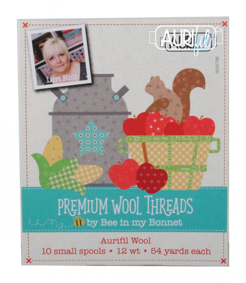 Wool Aurifil Thread Box