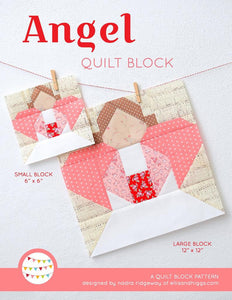 Pattern, Angel Quilt Block by Ellis & Higgs (digital download)