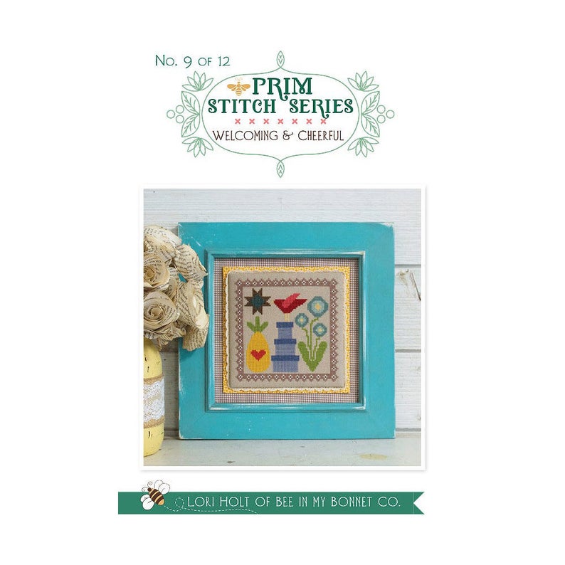 welcoming & cheerful cross stitch pattern