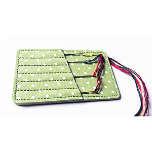 Needle CarryCard - RED Polka Dot