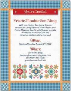 information about prairie meadow sew along