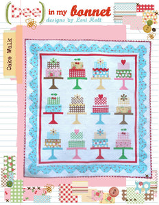 PATTERN, Cake Walk Quilt Pattern by Lori Holt (Discontinued)
