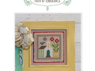 Load image into Gallery viewer, faith &amp; endurance cross stitch pattern